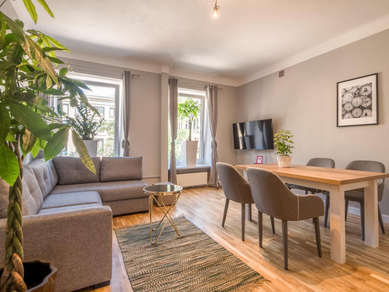 White Residence 4Rooms - City Center Warschau Exterior foto
