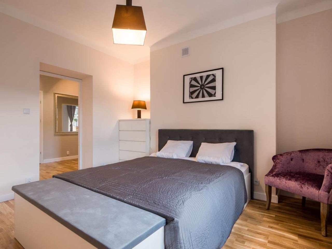 White Residence 4Rooms - City Center Warschau Exterior foto