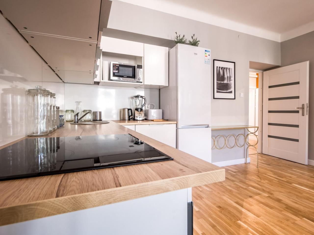 White Residence 4Rooms - City Center Warschau Exterior foto