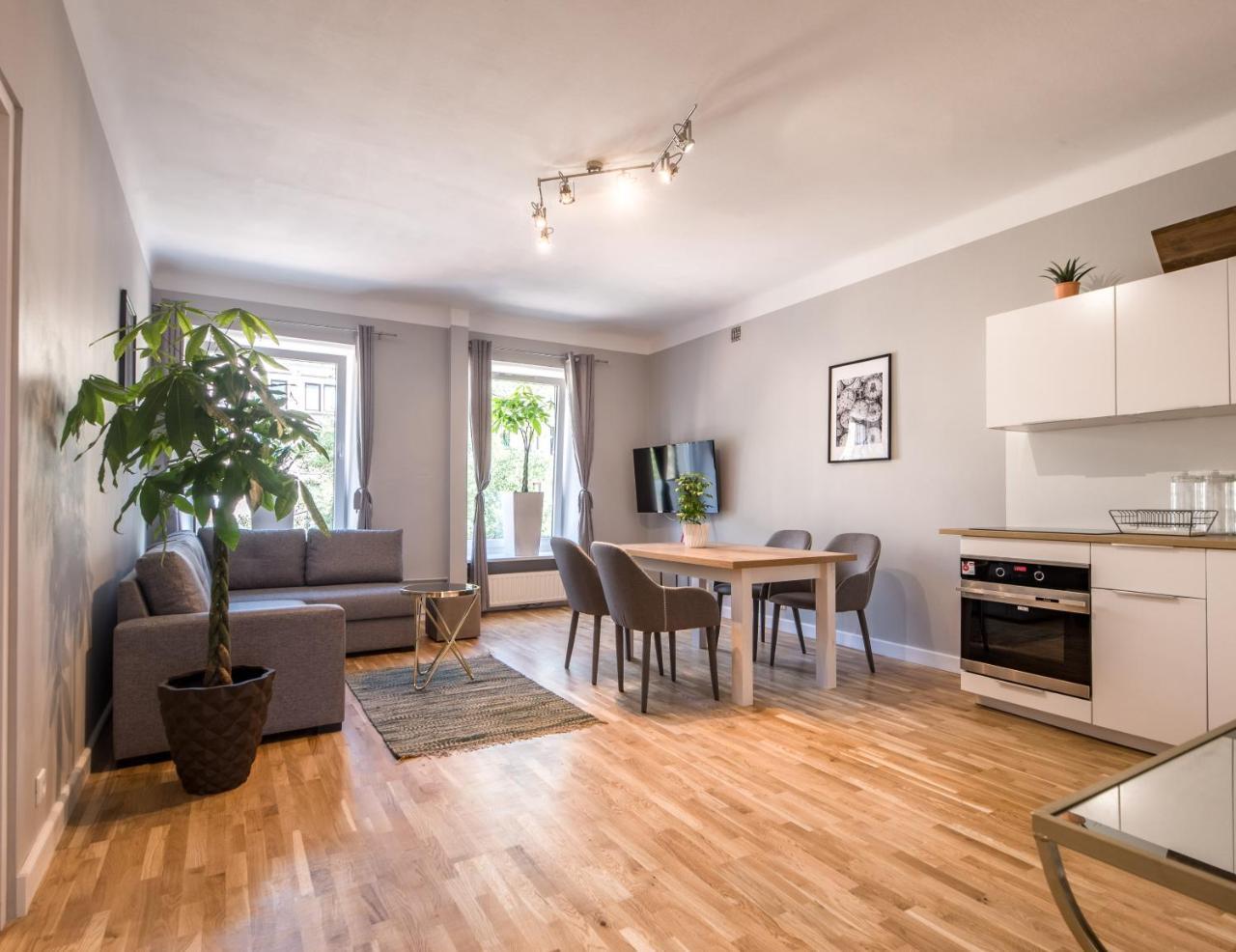 White Residence 4Rooms - City Center Warschau Exterior foto