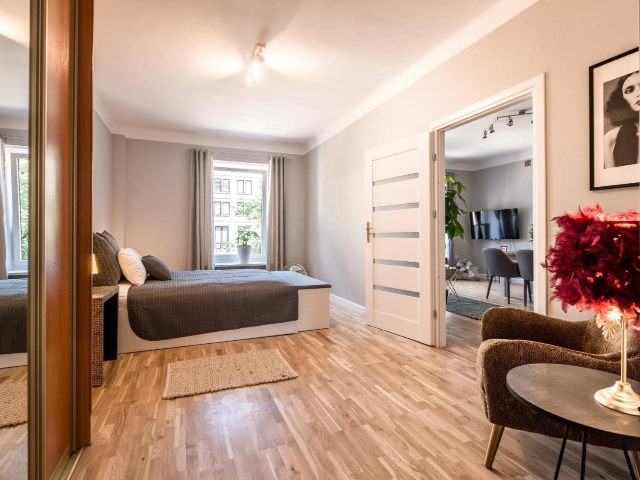 White Residence 4Rooms - City Center Warschau Exterior foto